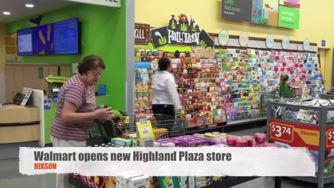 Walmart opens Neighborhood Market at Highland Plaza in Hixson