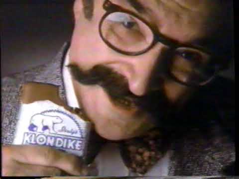 1989 Klondike Bar "Another famous mouth for Klondike - Gene Shalit" TV Commercial