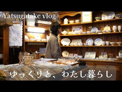 [🍃Episode 227] Yatsugatake General Store Winter Work Routine/Making Easy Sweets