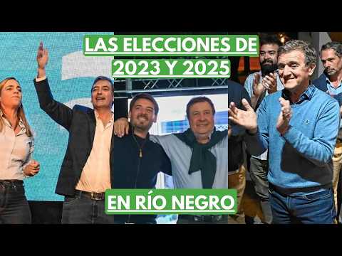 Las elecciones de 2023 y 2025 en Río Negro