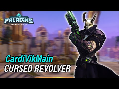 CardiVikMain Androxus Pro Competitive l MASTER l CURSED REVOLVER l PALADINS GAMEPLAY