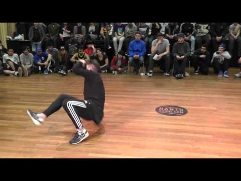 FSTV l UK Uni BBoy Champs 2013 l Solo l Semi   Justice vs Khanage
