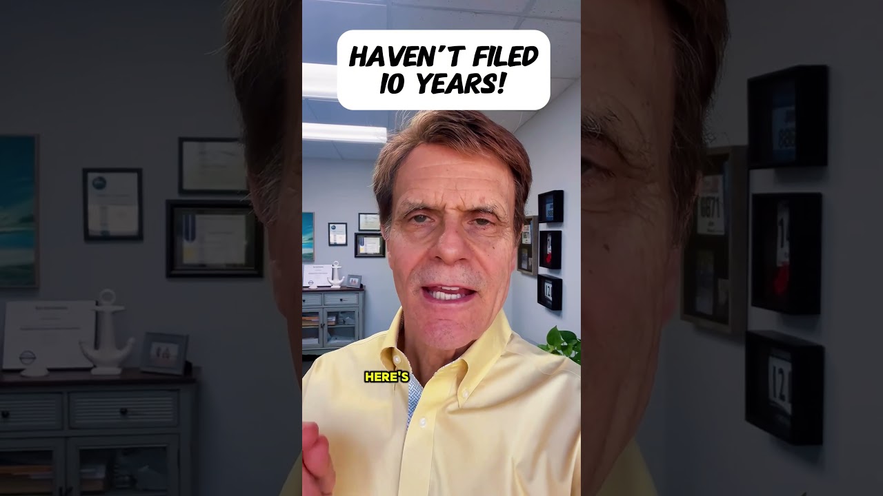 Haven’t filed income taxes for 10 years?  Getting control of the situation is easier than you think