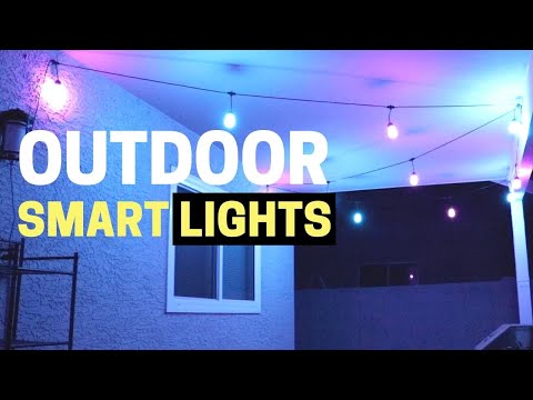 3 Easy Outdoor Smart Light Ideas Video