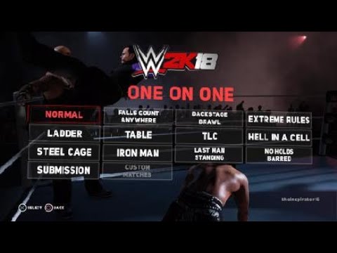 WWE 2K18_20180528180347 papa shango vs braun strowman falls count anywhere