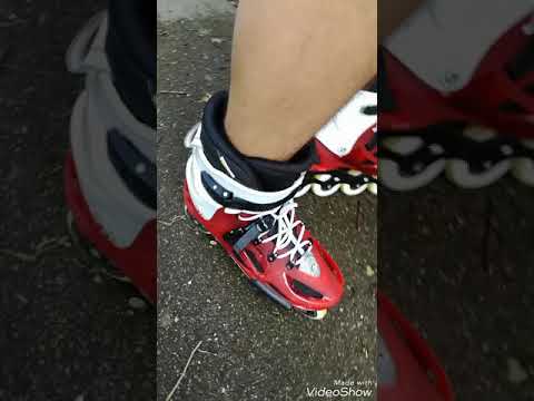 Prova rollerblade twister 80 + caduta nel finale