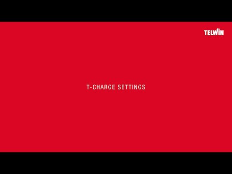 [TUTORIAL ENG] Telwin T-Charge: settings