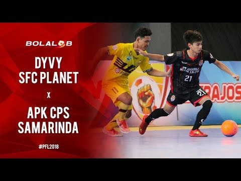 DYVY SFC Planet Sleman (2) Vs (2) APK CPS Samarinda - Highlights Pro Futsal League 2018