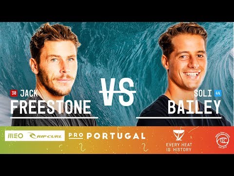 Jack Freestone vs. Soli Bailey - Round of 16, Heat 8 - MEO Rip Curl Pro Portugal 2019