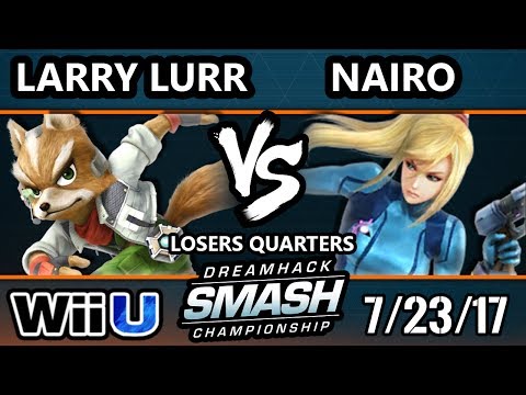DHATL 17 Wii U - MSF | Larry Lurr (Fox) Vs. NRG | Nairo (ZSS) - SSB4 Singles LQ