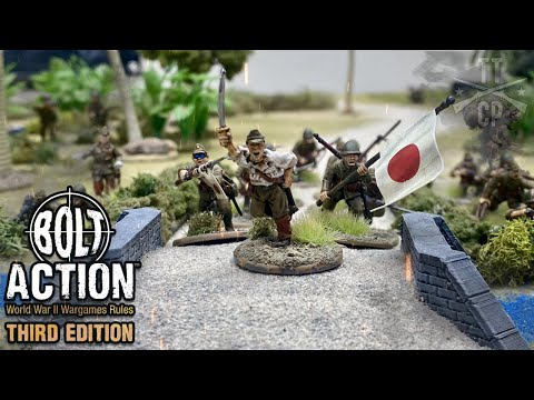 Tabletop Command Post- Bolt Action Battle Report- New Japanese!