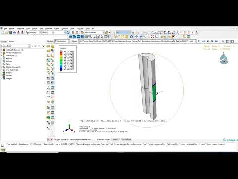 Abaqus Simulation of Shaft and Bearing Interference Fit Using Axis Symmetric Model
