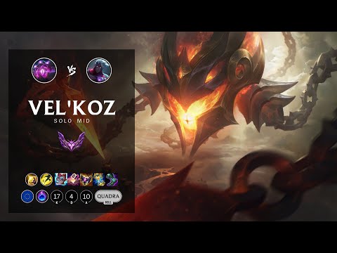 Vel'Koz Mid vs Varus - EUW Master Patch 12.16