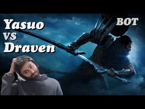 Yasuo vs Draven Bot Lane on Smurf | Yassuo Full Gameplay