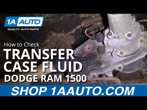 How to Check Transfer Case Fluid 94-02 Dodge Ram 1500