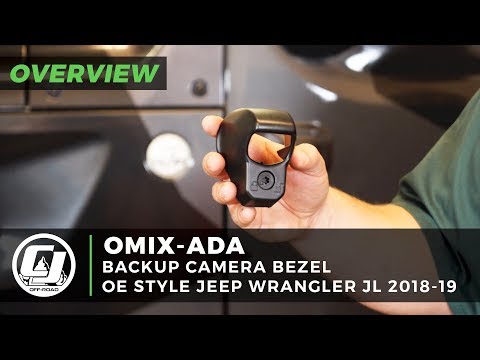 2018-2019 Jeep JL Wrangler: Omix-ADA OE Style Backup Camera Bezel