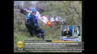 preview picture of video 'AVIONETA CAE CON 9 PASAJEROS EN EL DISTRITO DE PARCOY'