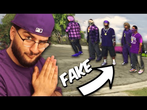 I'm going to be a fake gang member in GTA RP 😏😂