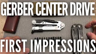 Gerber Center Drive First Impressions OTF Pliers Multi-tool