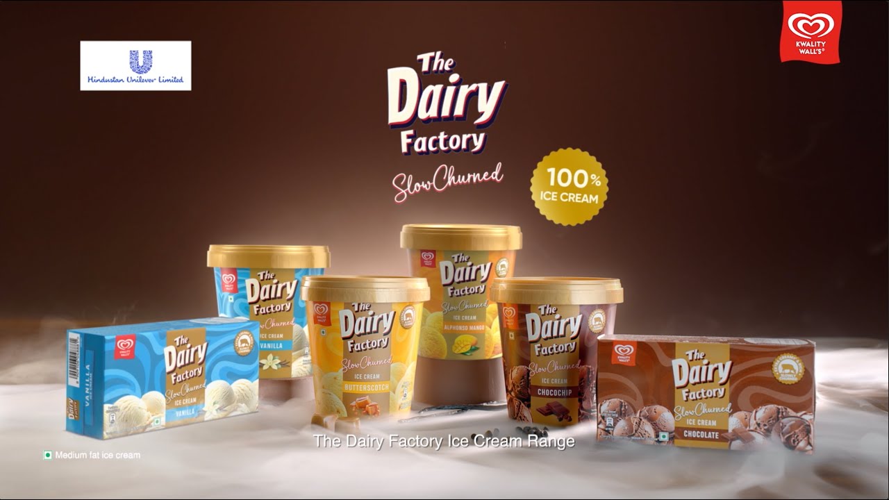 The Dairy Factory Slow Churned Ice Cream
