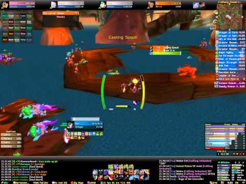 Affliction vs The Lurker Below (Serpentshrine Cavern) - Gear (lvl 70 rogue)