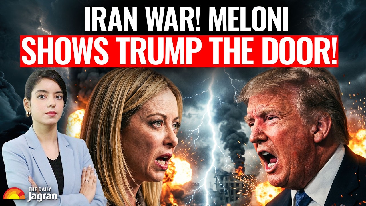 Italy Vs US! NEW WAR BREWING? Meloni TURNS AGAINST Trump! Trump Explodes! Meloni To Join TEAM IRAN?