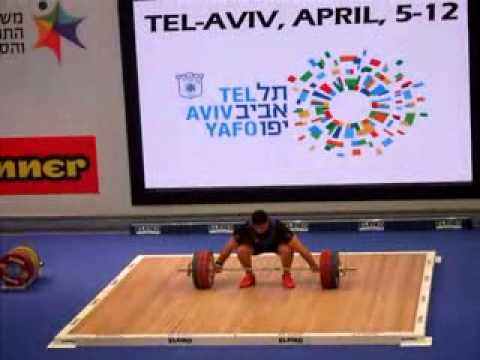 HAKOBYAN Hayk .ARM . +105 kg Category Men. Group B .173kg Snatch 12/04/14