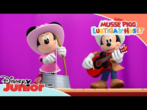 🤠 Den vandrande joddlaren | Musse Pigg Lustiga Huset | Disney Junior Sverige
