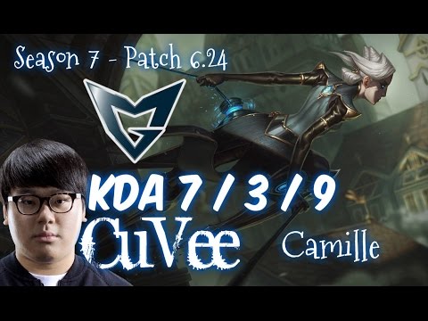 SSG CuVee CAMILLE vs POPPY Top - Patch 6.24 KR Ranked