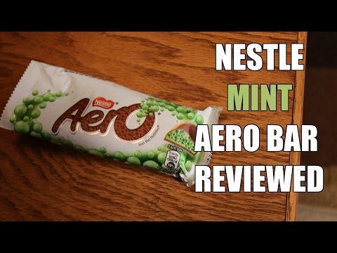 Nestle Mint Aero Bar Review