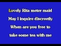 Beatles Lovely Rita Meter Maid 