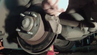 SAAB 900 - Changing/Replacing Rear Brake Pads, Old Style