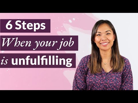 我在工作中感到不滿足，但又無法離開 | 怎麼辦（6 個步驟） Linda Raynier (I’m unfulfilled in my job but can’t leave | What to do (6 steps) Linda Raynier)