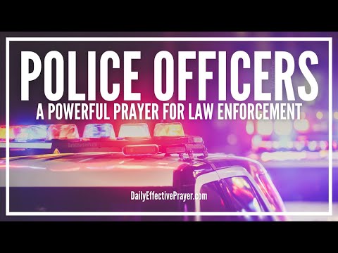 Prayer For Police Officers | Prayer For Law Enforcement Video