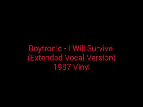 Boytronic - I Will Survive (Extended Vocal Version) 1987 Vinyl_synth pop