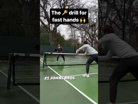 THE #1 Drill for Fast Hands in Pickleball