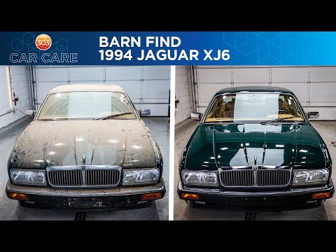 Detailing A Barn Find 1994 Jaguar XJ6 | 303 Car Care