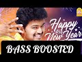 Happy New Year BASS BOOSTED | Kuruvi | Thalapathy Vijay, Vidyasagar