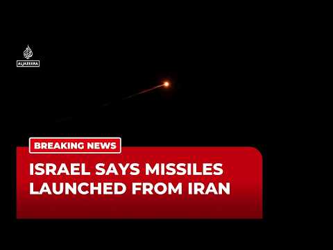 Israeli army says missiles fired from Iran towards Israel