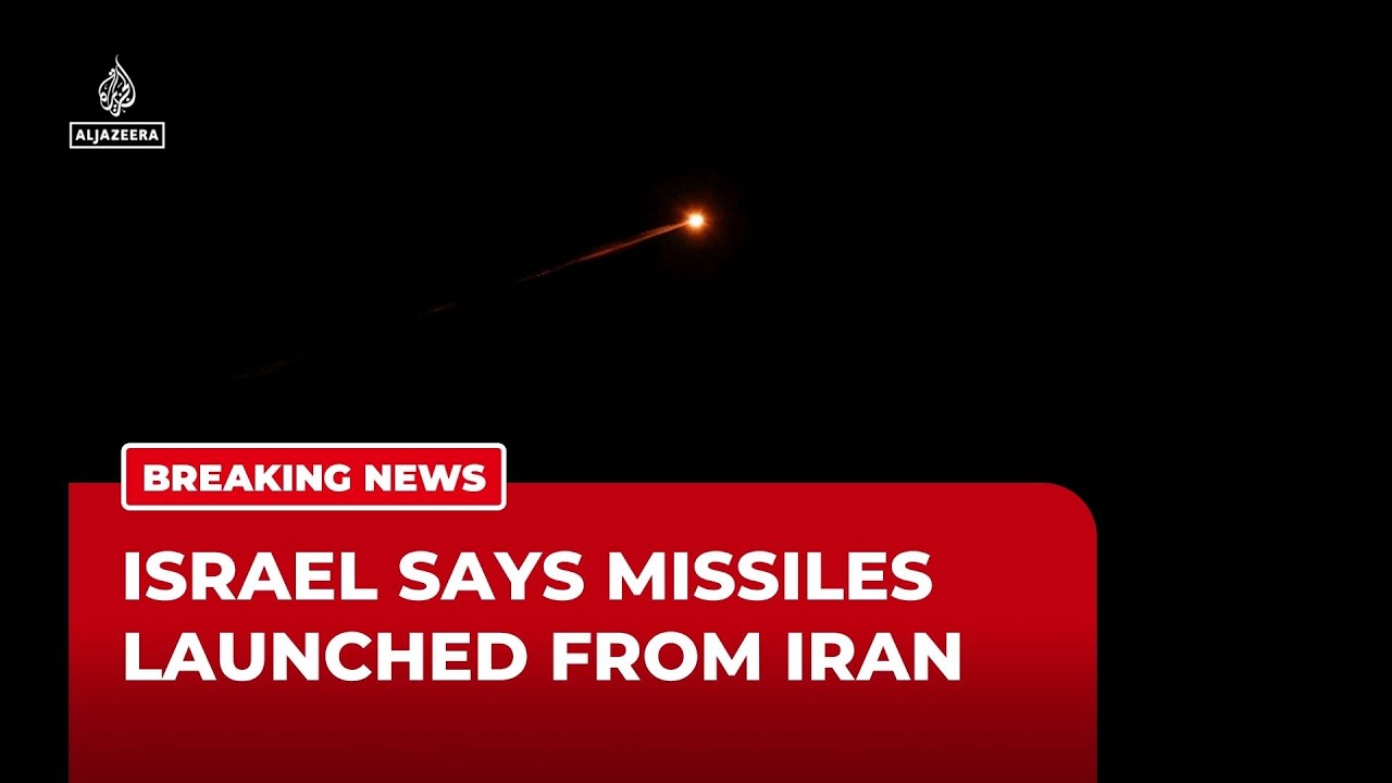 Israeli army says missiles fired from Iran towards Israel