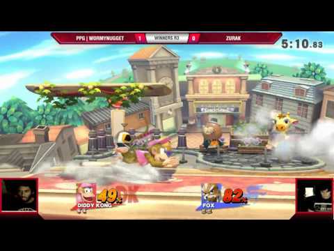 VS Weekly 5/25/17 - Winners R3 - WormyNugget (Diddy) vs Zurak (Fox) - Smash 4