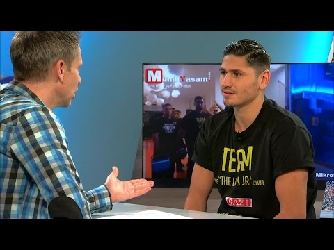 Profiboxer Emre "Lion Jr." Cukur vor dem Showdown