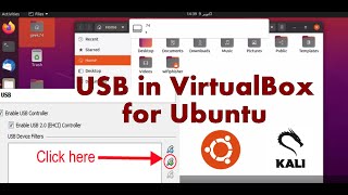 How to enable USB drive in VirtualBox for Ubuntu and Kali Linux