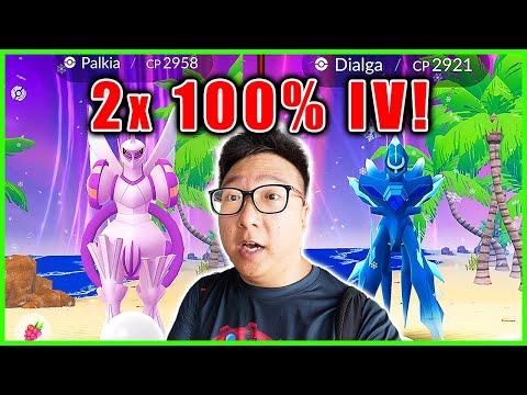 I Caught a Hundo Palkia & Hundo Dialga on Origin Raid Day, BUT!!! - Pokemon GO