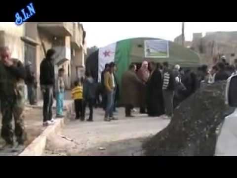 مجلس عزاء يوسف الجادر في مدينة جرابلس في ريف حلب