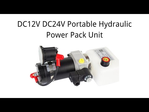 DC12V DC24V Portable Hydraulic Power Pack Unit, Justar Hydraulic Company