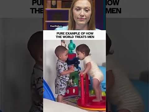 Prime Example of How the World Treats Men