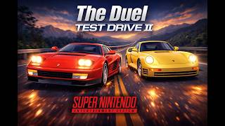 Test Drive 2: The Duel - SNES (Gameplay)