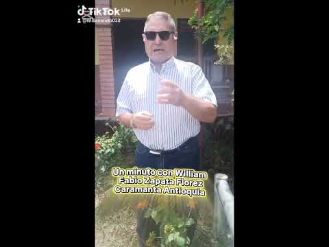 Un minuto con William. Fabio Zapata Florez de Caramanta Antioquia