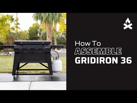 How to Assemble the FTG36 Gridiron Griddle | Camp Chef Support